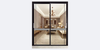 Black-Aluminium-Patio-Glass-Door